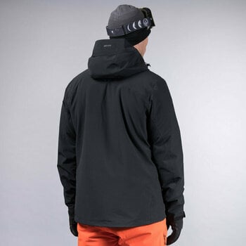 Skijacke Bergans Oppdal Insulated Jacket Black/Solid Charcoal M - 3
