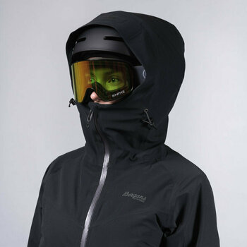 Ski Jacket Bergans Oppdal Insulated W Jacket Black/Solid Charcoal XL - 4