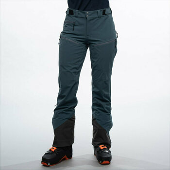 Lyžařské kalhoty Bergans Senja Hybrid Softshell W Pants Orion Blue S - 2