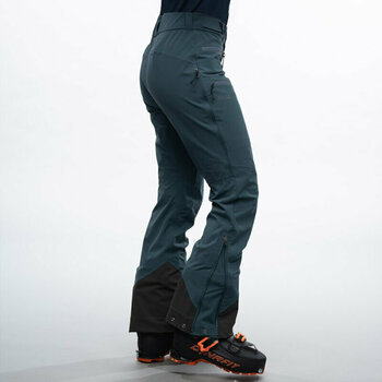 Smučarske hlače Bergans Senja Hybrid Softshell W Pants Orion Blue S - 3