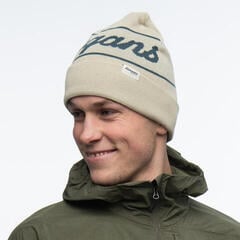 Zimowa czapka Bergans Logo Beanie Chalk Sand/Orion Blue UNI Zimowa czapka - 1