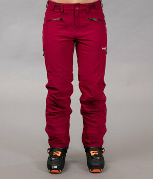 Lyžařské kalhoty Bergans Oppdal Insulated Lady Pants Chianti Red M - 2