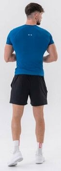 Fitness shirt Nebbia Functional Slim-fit T-shirt Blue M Fitness shirt - 5