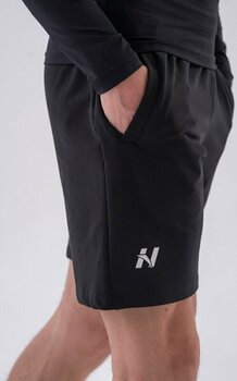 Fitness spodnie Nebbia Relaxed-fit Shorts with Side Pockets Black XL Fitness spodnie - 3