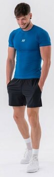 Majica za fitnes Nebbia Functional Slim-fit T-shirt Blue XL Majica za fitnes - 4