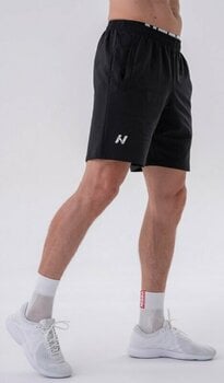 Fitness hlače Nebbia Re-Gain Slim Sweatpants with Zip Pockets Black M Fitness hlače - 2