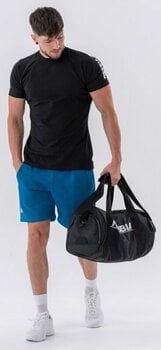 Фитнес тениска Nebbia Sporty Fit T-shirt Essentials Black M Фитнес тениска - 6
