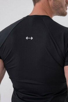 Majica za fitnes Nebbia Functional Slim-fit T-shirt Black XL Majica za fitnes - 5