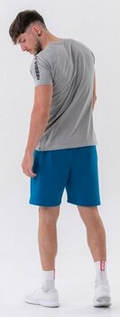 Фитнес тениска Nebbia Sporty Fit T-shirt Essentials Light Grey L Фитнес тениска - 6