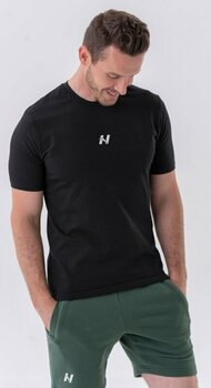 T-shirt de fitness Nebbia Classic T-shirt Reset Black L T-shirt de fitness - 4