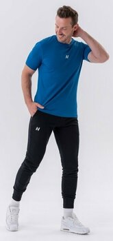 T-shirt de fitness Nebbia Classic T-shirt Reset Blue M T-shirt de fitness - 6