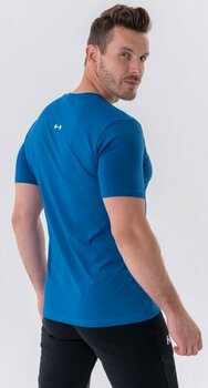 Фитнес тениска Nebbia Classic T-shirt Reset Blue L Фитнес тениска - 3