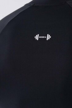 Majica za fitnes Nebbia Functional T-shirt with Long Sleeves Active Black M Majica za fitnes - 6