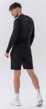 Фитнес тениска Nebbia Functional T-shirt with Long Sleeves Active Black M Фитнес тениска - 10