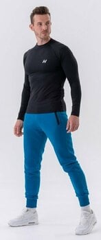 Fitnes majica Nebbia Functional T-shirt with Long Sleeves Active Black L Fitnes majica - 11