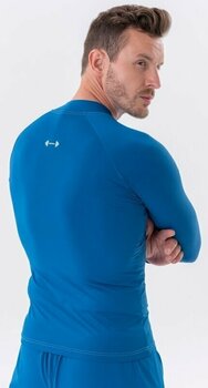 Fitness shirt Nebbia Functional T-shirt with Long Sleeves Active Blue M Fitness shirt - 4