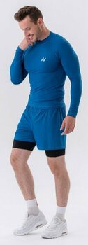 Fitness tričko Nebbia Functional T-shirt with Long Sleeves Active Blue M Fitness tričko - 5