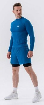 Fitness koszulka Nebbia Functional T-shirt with Long Sleeves Active Blue M Fitness koszulka - 6