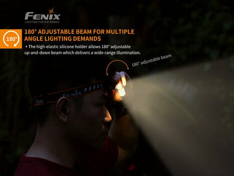Stirnlampe batteriebetrieben Fenix HM23 240 lm Kopflampe Stirnlampe batteriebetrieben - 6