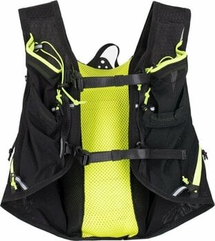 Futó hátizsák Rock Experience Mach Skin Trail Running Backpack Caviar/Safety Yellow UNI Futó hátizsák - 2