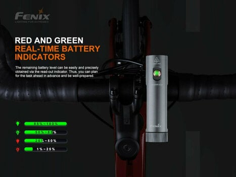 Cyklistické svetlo Fenix BC21R V3.0 1200 lm Cyklistické svetlo - 14