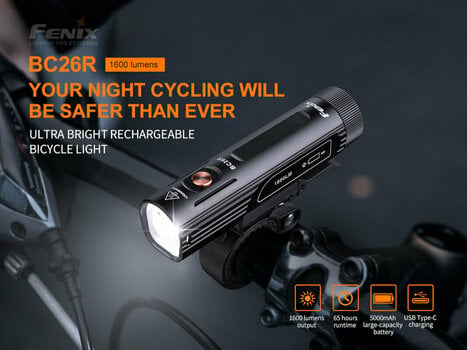 Oświetlenie rowerowe przednie Fenix BC26R 1600 lm Oświetlenie rowerowe przednie - 3