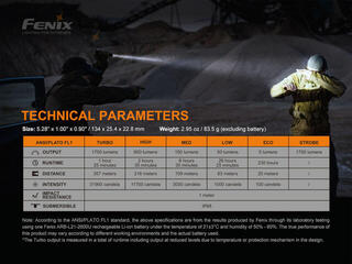 Baterka Fenix PD35 V3.0 Baterka - 5