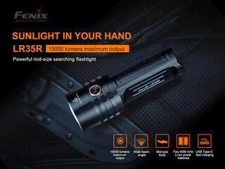 Baterka Fenix LR35R Baterka - 7