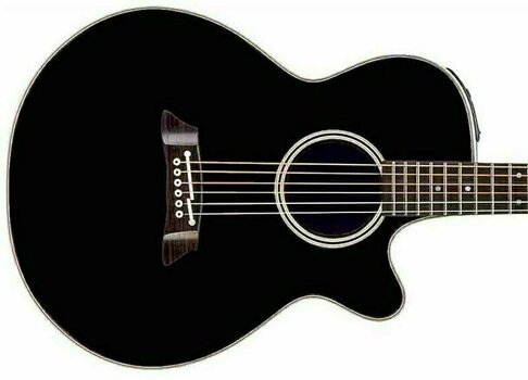 Electro-acoustic guitar Takamine EF261S-BL - 3