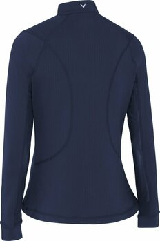 Bluza z kapturem/Sweter Callaway Solid Sun Protection 1/4 Zip Peacoat M Bluza Dresowa - 2