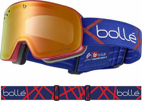 Ski Brillen Bollé Nevada Alexis Pinturault Signature Series/Phantom Fire Red Photochromic Ski Brillen - 2