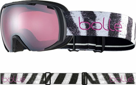 Ski Goggles Bollé Royal Black Matte/Vermillon Gun Ski Goggles - 2