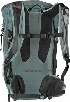 Ski Travel Bag Atomic Backland 30+ Green/Grey Ski Travel Bag - 2