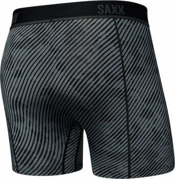 Fitness-undertøj SAXX Kinetic Boxer Brief Optic Camo/Black L Fitness-undertøj - 2