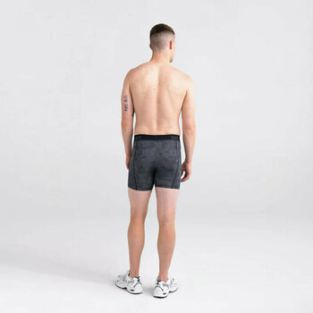 Fitness Underwear SAXX Kinetic Boxer Brief Optic Camo/Black L Fitness Underwear - 4