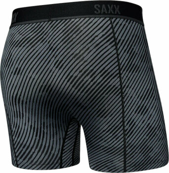 Fitness Underwear SAXX Kinetic Boxer Brief Optic Camo/Black XL Fitness Underwear - 2