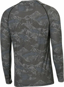 Thermal Underwear SAXX Quest Long Sleeve Crew Navy Mountainscape L Thermal Underwear - 2