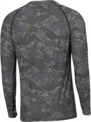 Lenjerie termică SAXX Quest Long Sleeve Crew Navy Mountainscape M Lenjerie termică - 1