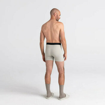 Fitness Underwear SAXX Quest Boxer Brief Fossil S Fitness Underwear - 4