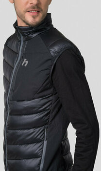 Outdoorová vesta Hannah Stowe II Man Vest Anthracite XL Outdoorová vesta - 5