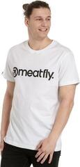 Outdoor T-Shirt Meatfly Logo Multipack Black/Grey Heather/White S T-Shirt - 3