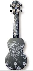 Sopránové ukulele Pasadena WU-21F7-BK Floral Black Sopránové ukulele - 1