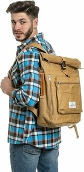 Lifestyle sac à dos / Sac Meatfly Ramkin Paper Bag Brown 25 L Sac à dos - 7