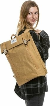 Lifestyle Backpack / Bag Meatfly Vimes Paper Bag Brown 10 L Backpack - 5