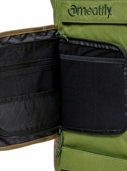 Lifestyle Rucksäck / Tasche Meatfly Periscope Backpack Green/Brown 30 L Rucksack - 3