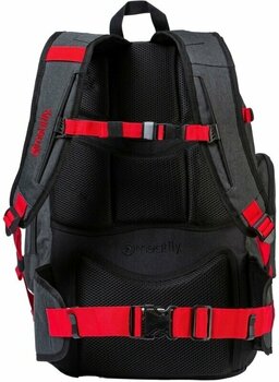 Lifestyle reppu / laukku Meatfly Wanderer Backpack Red/Charcoal 28 L Reppu - 2