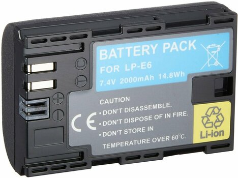 Akku für Foto und Video Blackmagic Design LP-E6 Battery 2000 mAh - 2