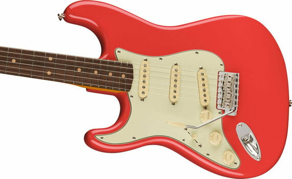Sähkökitara Fender American Vintage II 1961 Stratocaster LH RW Fiesta Red - 3