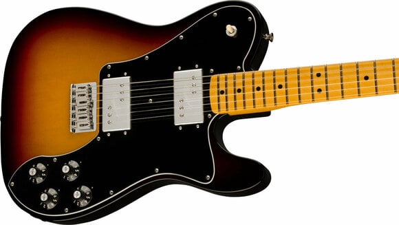 Guitare électrique Fender American Vintage II 1975 Telecaster Deluxe MN 3-Color Sunburst - 3