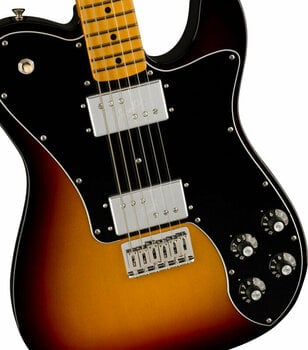 Electric guitar Fender American Vintage II 1975 Telecaster Deluxe MN 3-Color Sunburst - 4